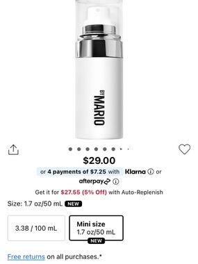 By Mario Hydrating Makeup Primer